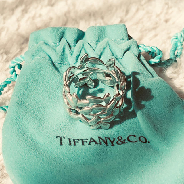 Tiffany & Co. - ティファニー オリーブリーフ バンドリングの通販 by f's market｜ティファニーならラクマ