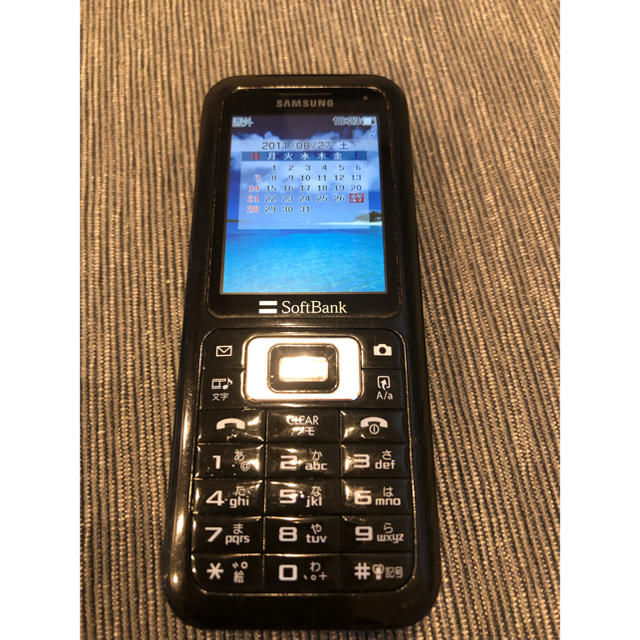 SAMSUNG(サムスン)の【13日まで‼️即決で1700円‼️】Softbank 730SC ガラケー スマホ/家電/カメラのスマートフォン/携帯電話(携帯電話本体)の商品写真