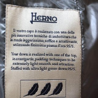 HERNO - ヘルノツイード調ダウンジャケットコートモンクレールタトラス
