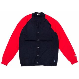 アンディフィーテッド(UNDEFEATED)のUNDEFEATED ニットカーディガン 美品 M (ニット/セーター)