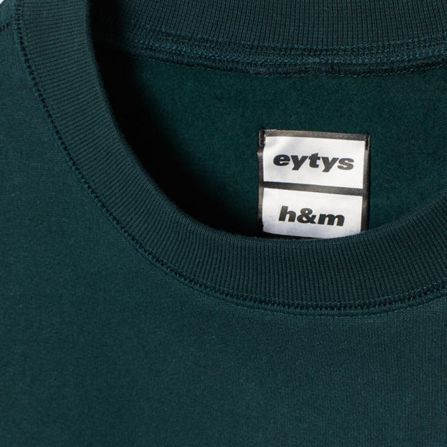 H&M(エイチアンドエム)のEytys H&M コットンスウェットシャツ メンズのトップス(スウェット)の商品写真