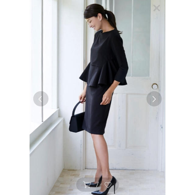 UNITED ARROWS(ユナイテッドアローズ)の値下げ MarisolモデルRINAさん着用 dress labセッアップスーツ レディースのフォーマル/ドレス(スーツ)の商品写真