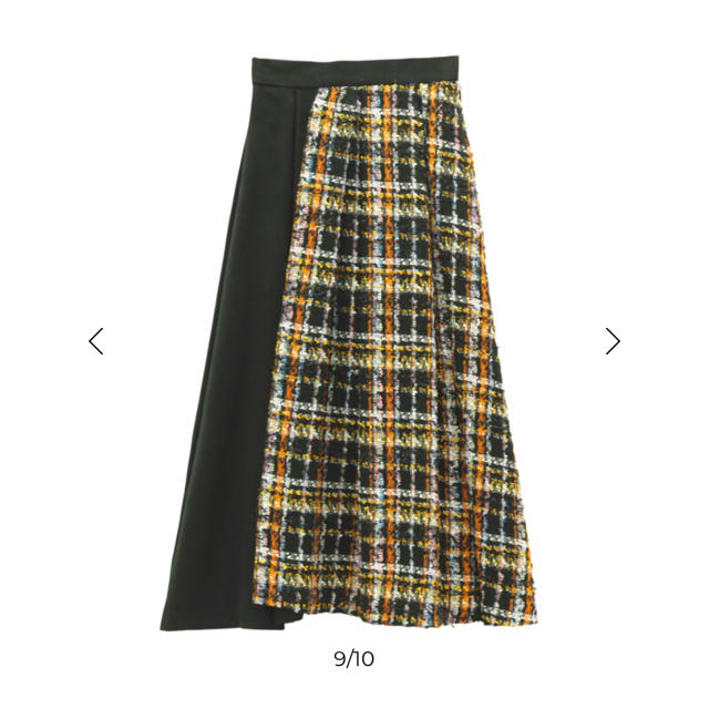 eimy istoire(エイミーイストワール)のeimy istoire  ツイードスカート レディースのスカート(ひざ丈スカート)の商品写真