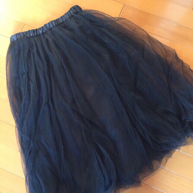 bonica dot(ボニカドット)の本日のみ。1995円 チュールスカート レディースのスカート(ひざ丈スカート)の商品写真