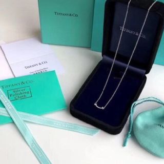 ティファニー(Tiffany & Co.)のティファニー Ｔスマイルネックレス マイクロ(ネックレス)