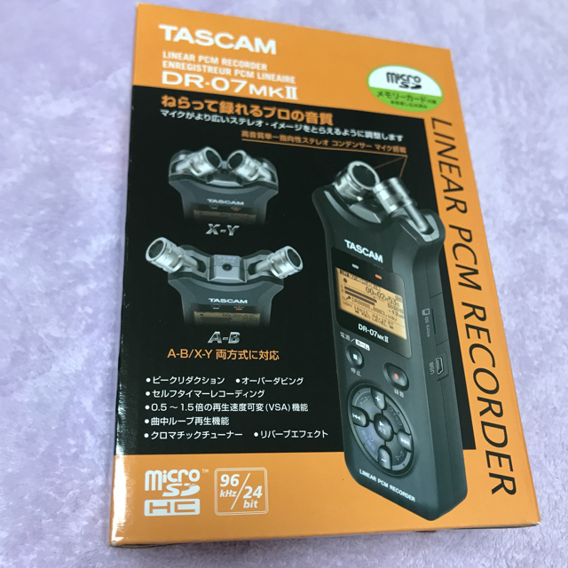 新品 TASCAM(タスカム) DR07MK2JJ  　 ICレコーダー 楽器のレコーディング/PA機器(その他)の商品写真