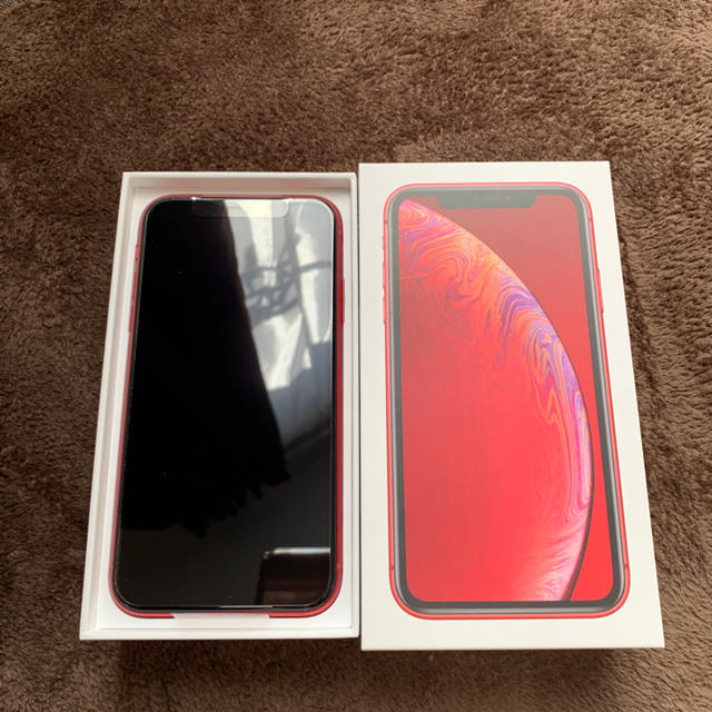 Apple - 値下げ iPhone XR 128GB RED 新品未使用品