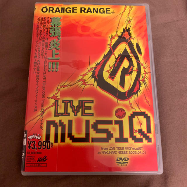 ORANGE RANGE DVD エンタメ/ホビーのDVD/ブルーレイ(ミュージック)の商品写真