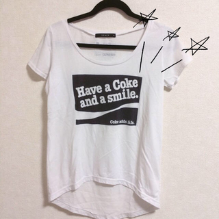 ヴァンス(VENCE)のVENCE リサイクルコカコーラTシャツ(Tシャツ(半袖/袖なし))