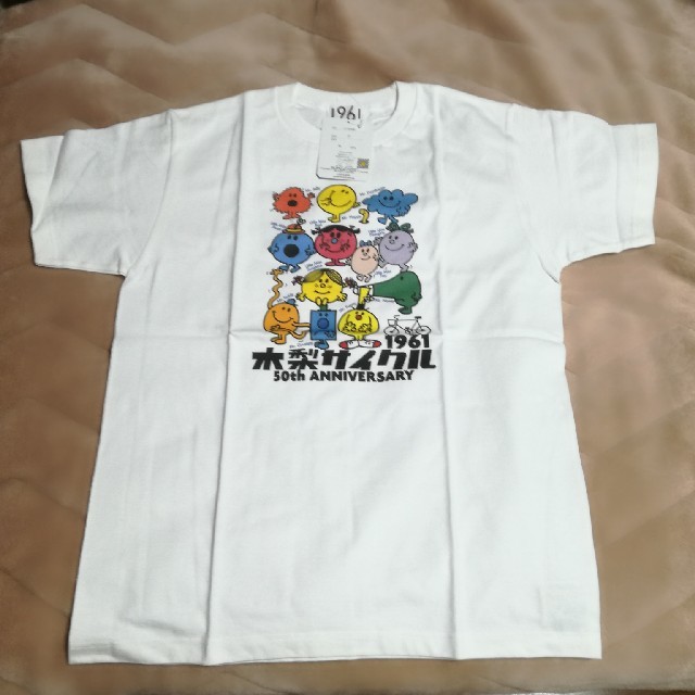 木梨サイクル限定Ｔシャツ　Mサイズ　MR. MEN LITTLE MISS メンズのトップス(Tシャツ/カットソー(半袖/袖なし))の商品写真