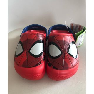 クロックス(crocs)の【新品】クロックス  スパイダーマン  18.5㎝(サンダル)