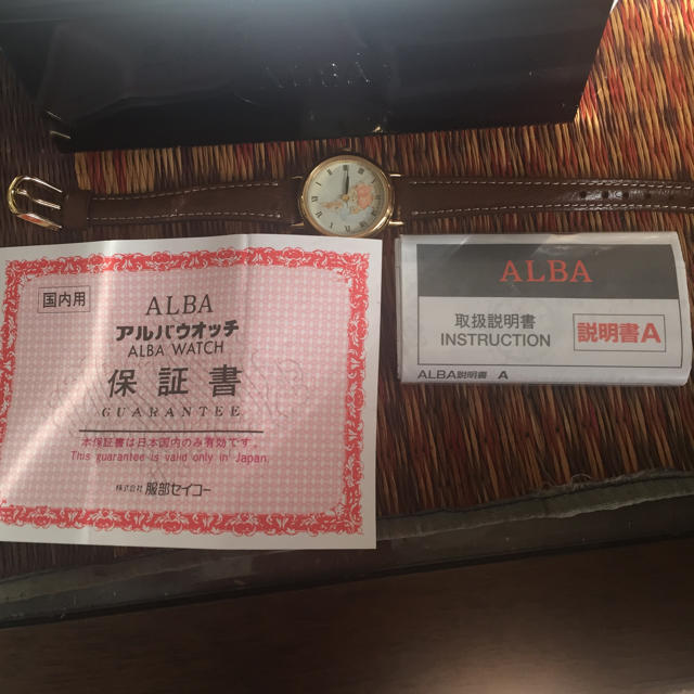 ALBA(アルバ)のALBA ピーターラビット腕時計 レディースのファッション小物(腕時計)の商品写真