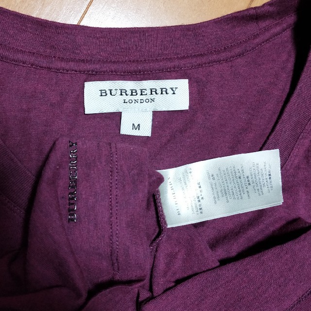 BURBERRY(バーバリー)のBURBERRY　バーバリー　カットソー　tシャツ　メンズ メンズのトップス(Tシャツ/カットソー(半袖/袖なし))の商品写真