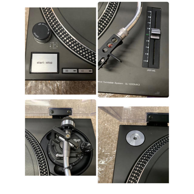 Technics SL-1200MK3 テクニクス ターンテーブル 楽器のDJ機器(ターンテーブル)の商品写真