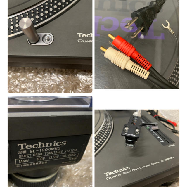 Technics SL-1200MK3 テクニクス ターンテーブル 楽器のDJ機器(ターンテーブル)の商品写真