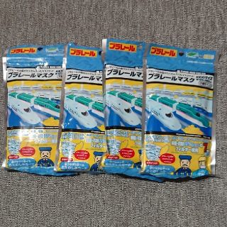 タカラトミー(Takara Tomy)のプラレールマスク☆7枚入り×4袋☆(その他)