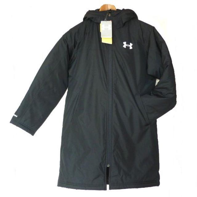 UNDER ARMOUR - 新品150㎝★アンダーアーマー 黒ベンチコート定価15120円の通販 by メンズギャング's shop