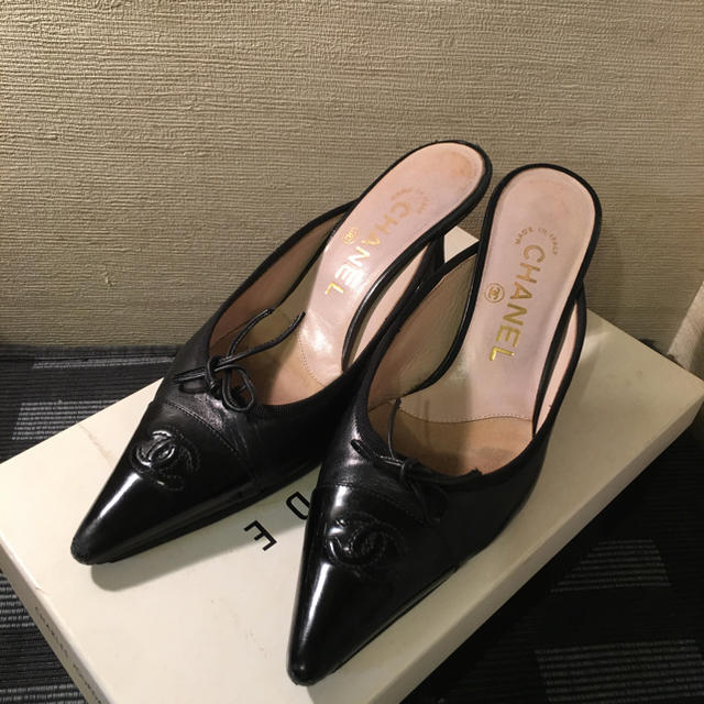 シャネル ミュール パンプス - ミュール