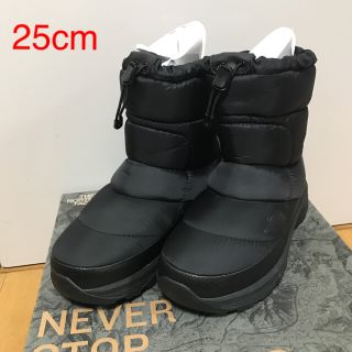 ザノースフェイス(THE NORTH FACE)のノースフェイス ＷＰ25cm 黒(ブーツ)