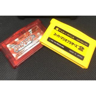 GBA スーパーマリオブラザーズ &ポケモン(携帯用ゲームソフト)