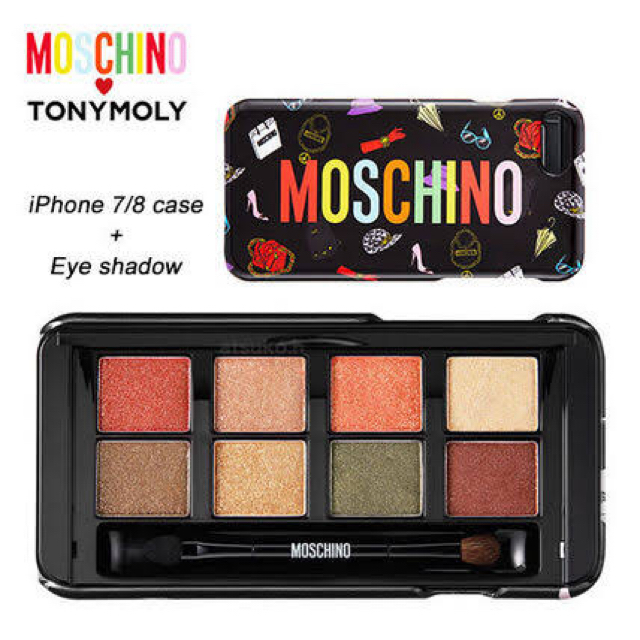 TONY MOLY(トニーモリー)のTONYMOLY×MOSCHINO Super Beamアイパレット01  コスメ/美容のベースメイク/化粧品(アイシャドウ)の商品写真