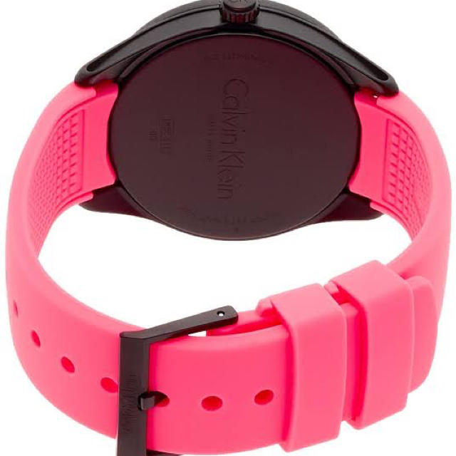 Calvin Klein(カルバンクライン)の人気 CK 腕時計 男女兼用 ピンク ラバー ウレタン ベルト K5E51TZP レディースのファッション小物(腕時計)の商品写真