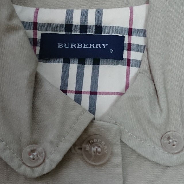 BURBERRY(バーバリー)のバーバリー☆キッズ☆春コート95～110 キッズ/ベビー/マタニティのキッズ服女の子用(90cm~)(コート)の商品写真