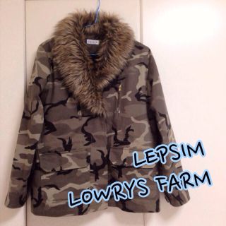 レプシィムローリーズファーム(LEPSIM LOWRYS FARM)の迷彩ジャケット(ミリタリージャケット)