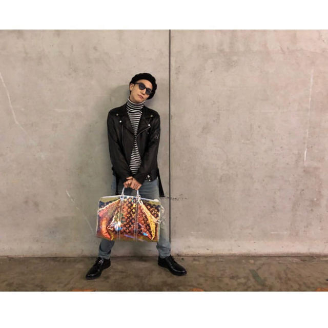 即納超歓迎 LOUIS VUITTON - ルイヴィトン キーポル・バンドリエール50
