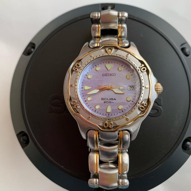 SEIKO(セイコー)のセイコーダイバー 文字盤シェル  7N35-6030 メンズの時計(腕時計(アナログ))の商品写真