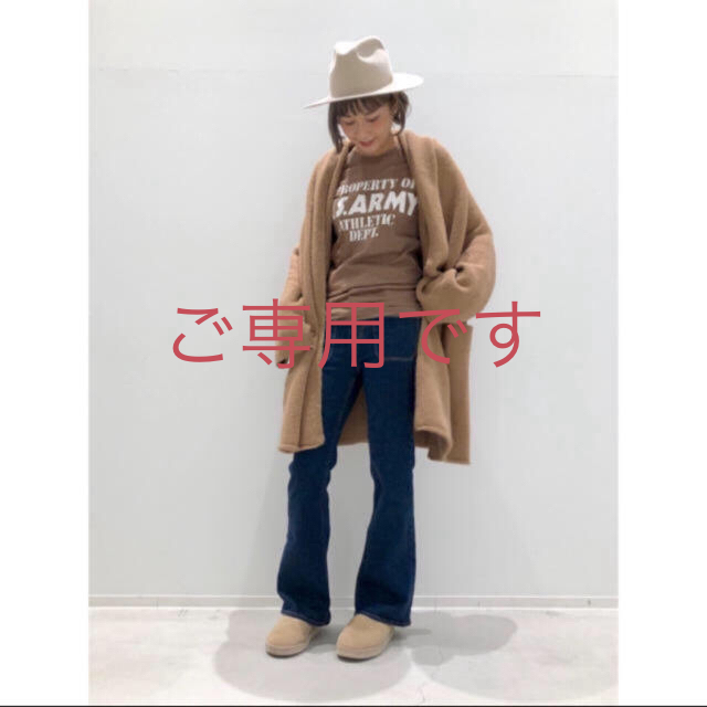 優先配送 L'Appartement DEUXIEME CLASSE - LAUREN MANOOGIAN HOODED C/D新品未使用タグ付き カーディガン