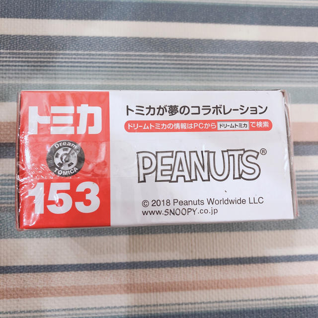 PEANUTS(ピーナッツ)のドリームトミカ スヌーピー 153 エンタメ/ホビーのおもちゃ/ぬいぐるみ(ミニカー)の商品写真