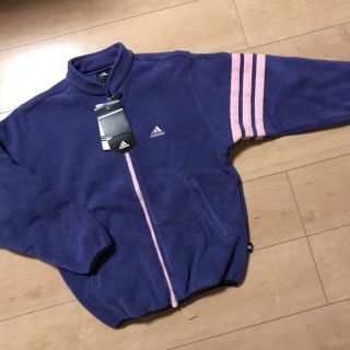 アディダス(adidas)の新品 adidas アディダス フリース パープル×ピンク 150(Tシャツ/カットソー)