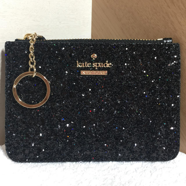 kate spade ケイトスペード グリッター カードケース