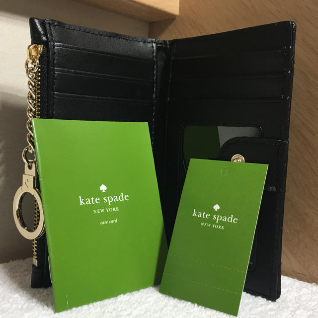 kate spade new york(ケイトスペードニューヨーク)のkate spade ケイトスペード キルティングレザー ミニ財布 コインケース レディースのファッション小物(コインケース)の商品写真