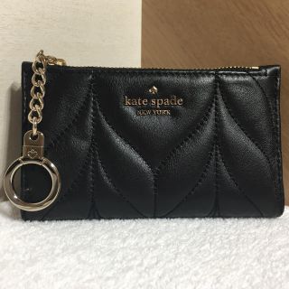 ケイトスペードニューヨーク(kate spade new york)のkate spade ケイトスペード キルティングレザー ミニ財布 コインケース(コインケース)