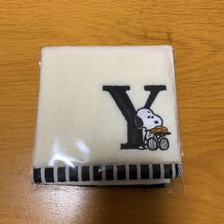 スヌーピー(SNOOPY)のタロちゃんぺ様専用 スヌーピー イニシャルミニタオル(ハンカチ)