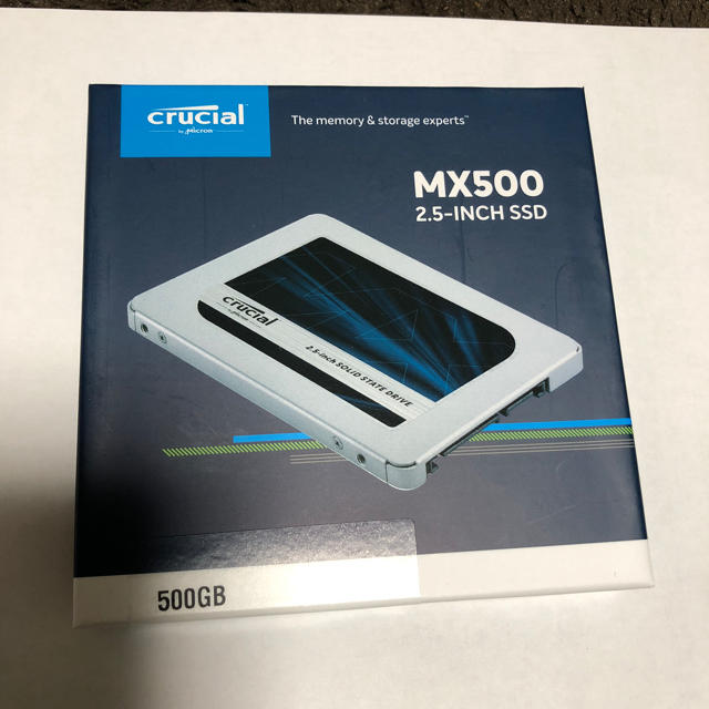 crucial  ssd 500GB スマホ/家電/カメラのPC/タブレット(PCパーツ)の商品写真