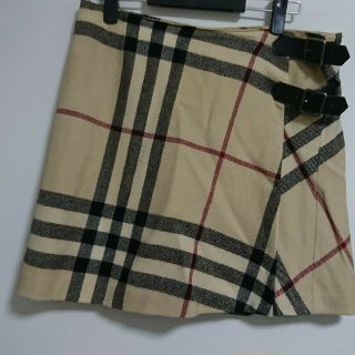 バーバリー(BURBERRY)のBURBERRY London  巻きスカート  15号(ミニスカート)