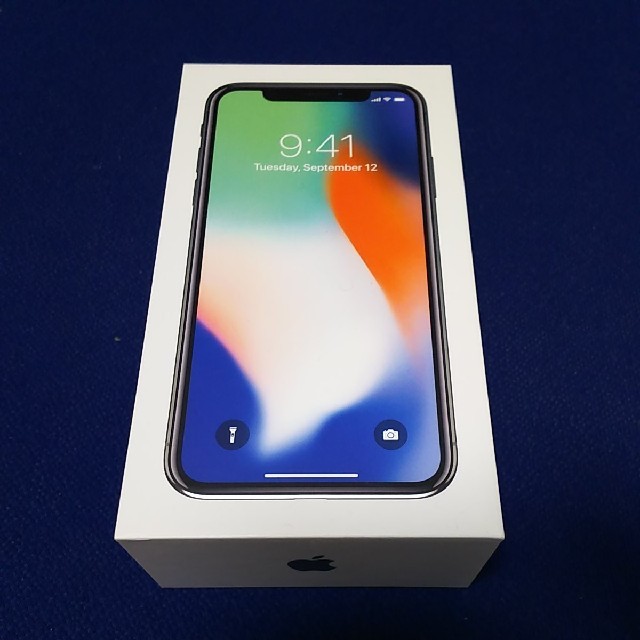 iPhoneX シルバー 64GB docomo 新品未使用