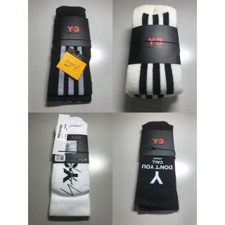 ワイスリー(Y-3)のY-3 ソックス 靴下 新品 正規品 24-26cm(ソックス)