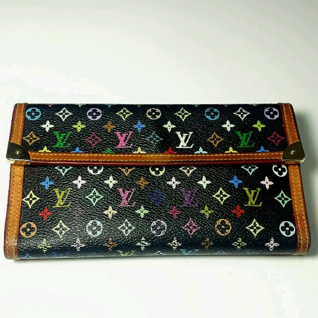 LOUIS VUITTON(ルイヴィトン)のルイヴィトン マルチカラー 長財布 レディースのファッション小物(財布)の商品写真