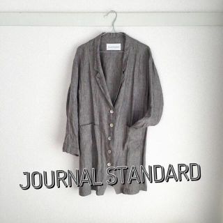 ジャーナルスタンダード(JOURNAL STANDARD)のJS◎リネンコート(ロングコート)