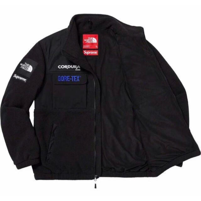 素晴らしい Supreme - supreme north face フリース Lサイズ 黒
