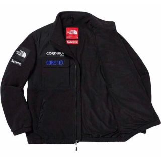 シュプリーム(Supreme)のsupreme  north face フリース Lサイズ 黒(ブルゾン)