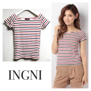 イング(INGNI)のINGNIオフショルボーダー♡(Tシャツ(半袖/袖なし))