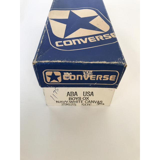 CONVERSE(コンバース)のABA USA CONVERSE コンバース  USA製 デッドストック レディースの靴/シューズ(スニーカー)の商品写真