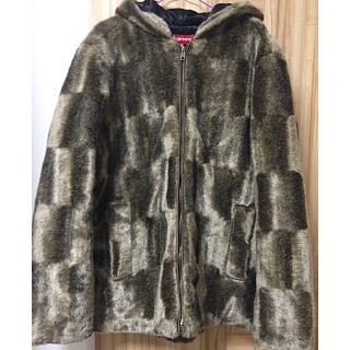 シュプリーム(Supreme)のsupreme Faux Fur Hooded Zip Jacket(毛皮/ファーコート)