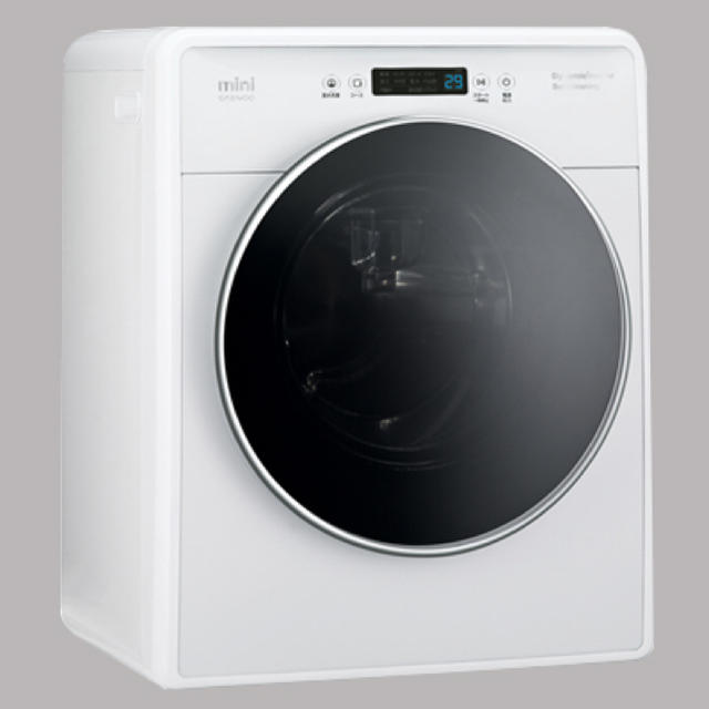 5年保証付3.0kg一人暮らし用ドラム式洗濯機ホワイト DW-D30A