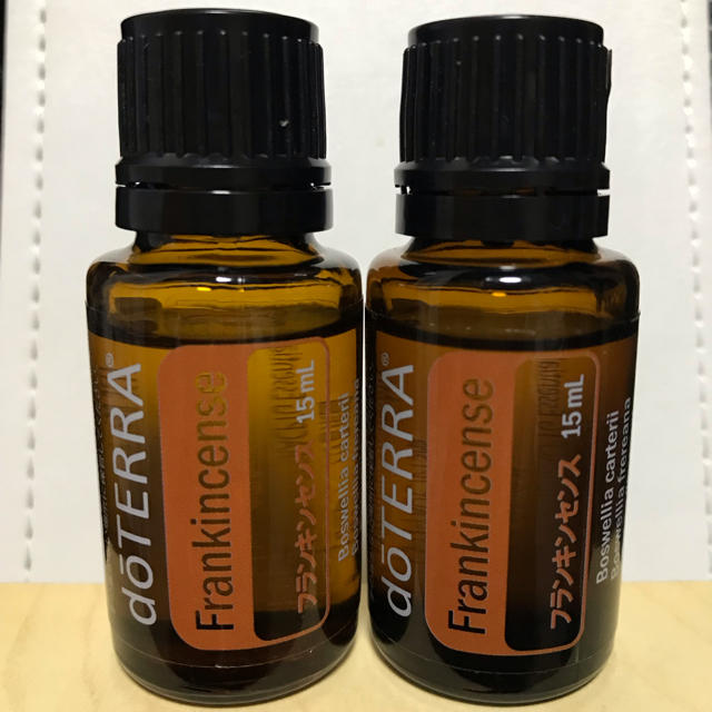 doTERRA ドテラ フランキンセンス 15ml 2本セット ☆新品未開封 コスメ/美容のリラクゼーション(エッセンシャルオイル（精油）)の商品写真